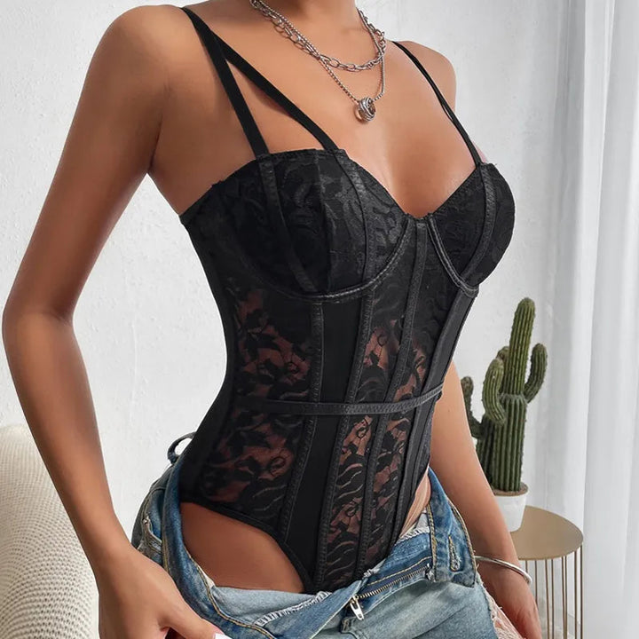 CELINE™ – EMBROIDERED CORSET BODY