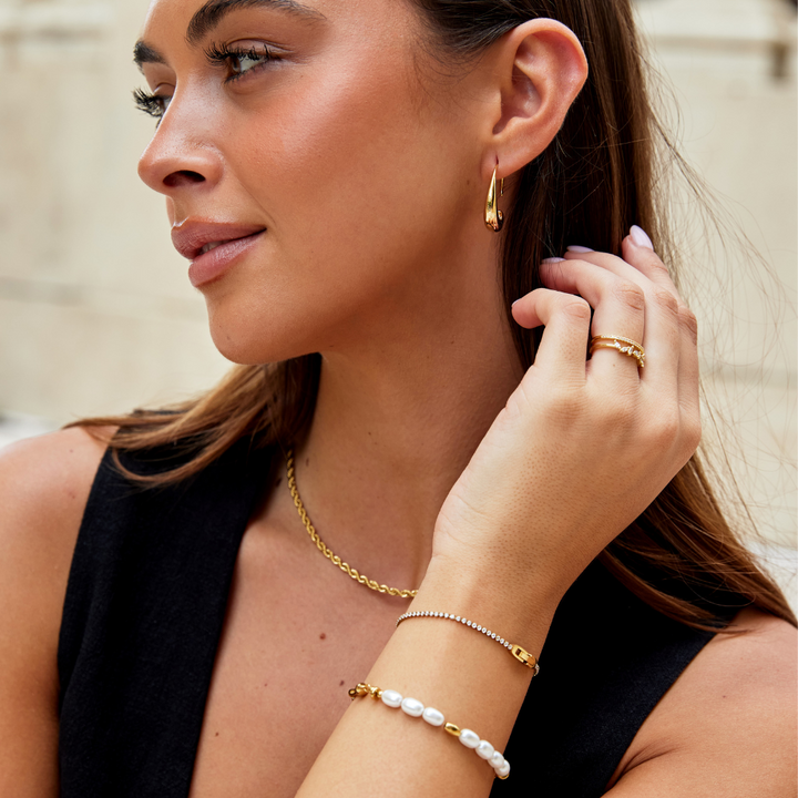NIYAH™ – CRYSTAL GOLD BRACELET