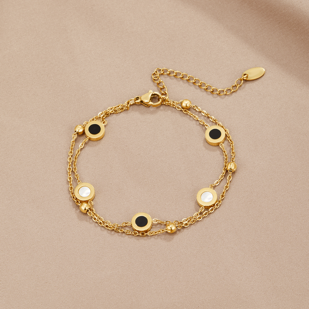 ONYX™ – WHITE STONE BRACELET