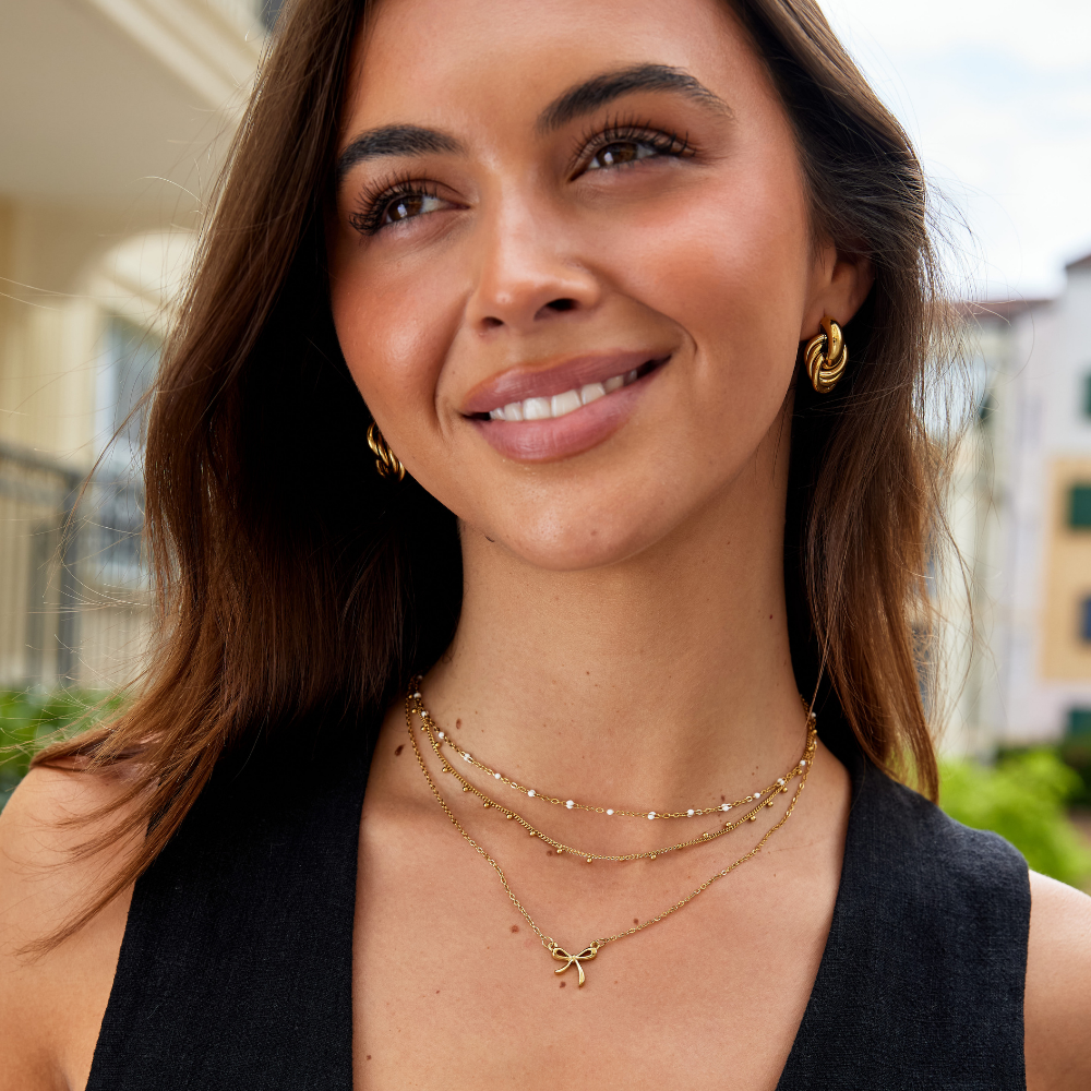 CLEAN™ – WHITE BEAD NECKLACE