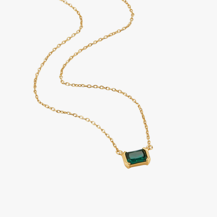 MONI™ – GREEN EMERALD NECKLACE
