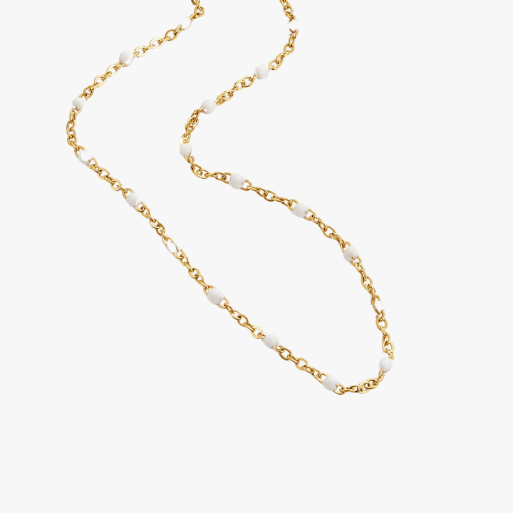 CLEAN™ – WHITE BEAD NECKLACE