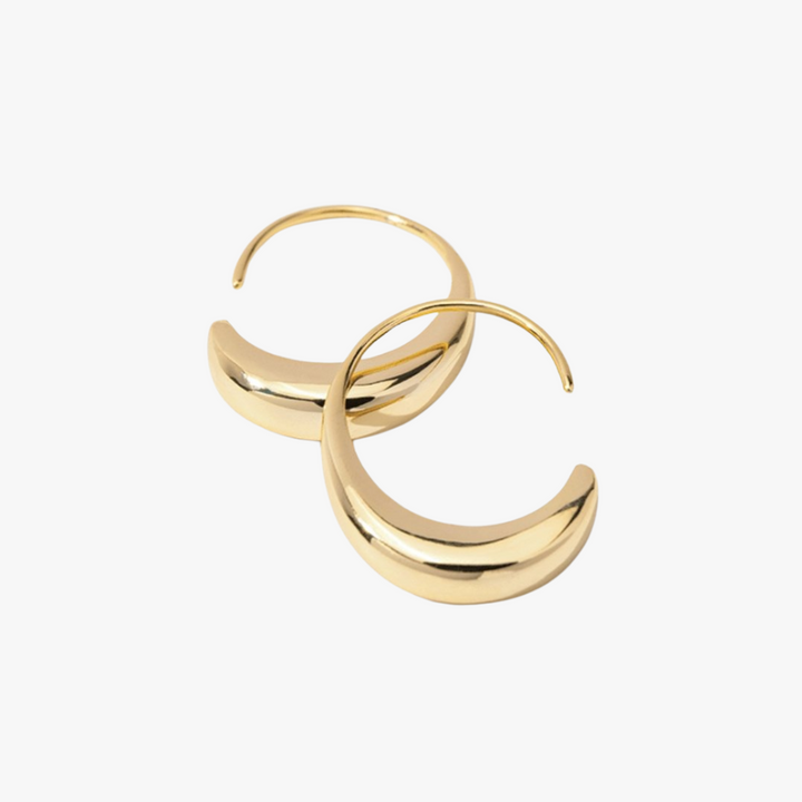 CINA™ – DROP HOOP EARRINGS