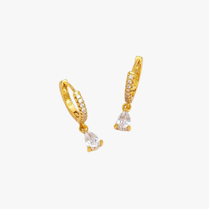 PREMIUM™ – CRYSTAL GOLD EARRINGS