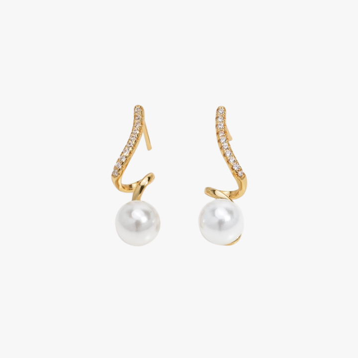 TAM™ – PEARL WAVE EARRINGS