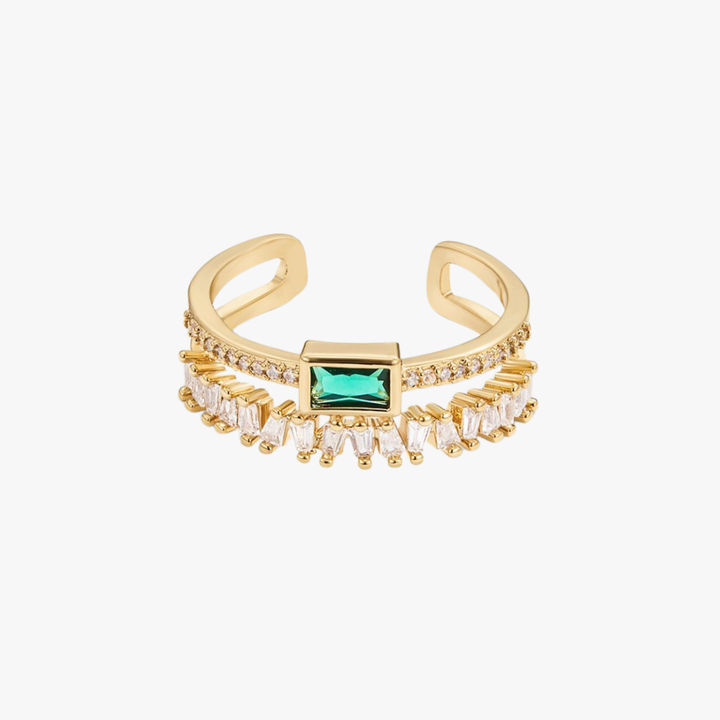 BLISS™ – LAYERED CRYSTAL RING
