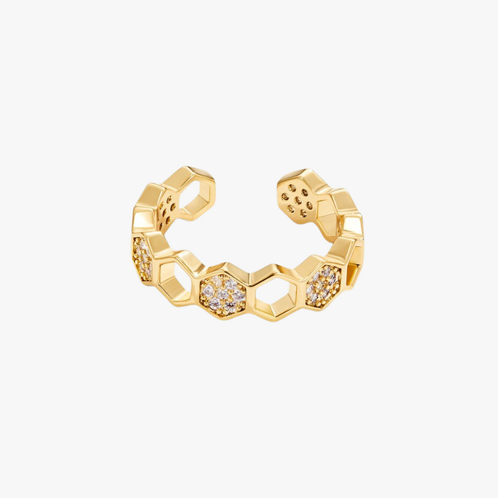 BEE™ – GOLD & CRYSTAL RING