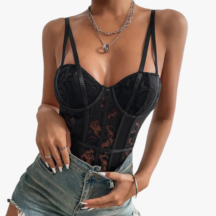 CELINE™ – EMBROIDERED CORSET BODY