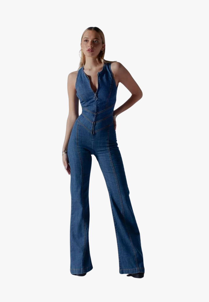 CUPIDO HEART™ – DENIM JUMPSUIT