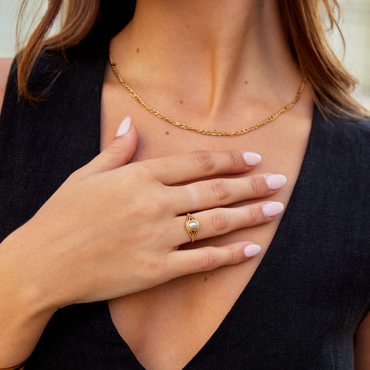 ROYAL™ – VINTAGE PEARL RING