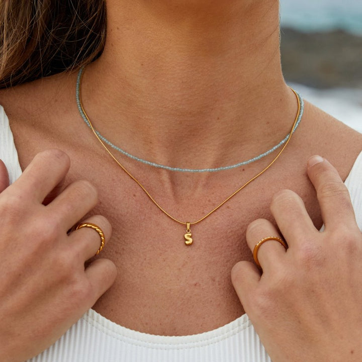 CHIC™ – BUBBLE LETTER NECKLACE