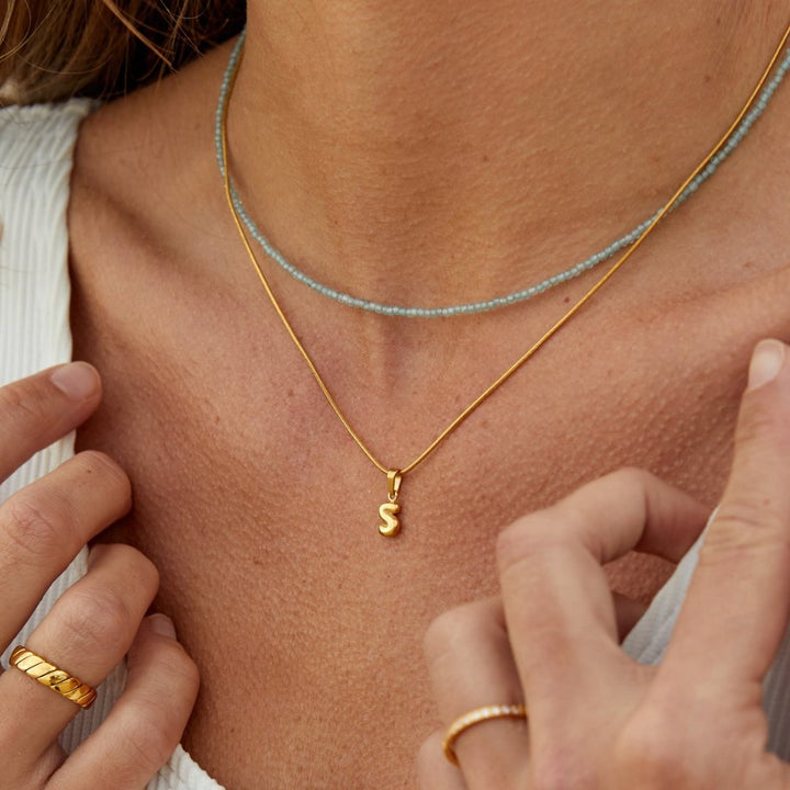 CHIC™ – BUBBLE LETTER NECKLACE