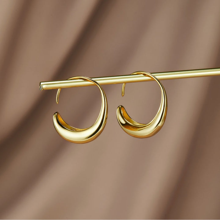 CINA™ – DROP HOOP EARRINGS