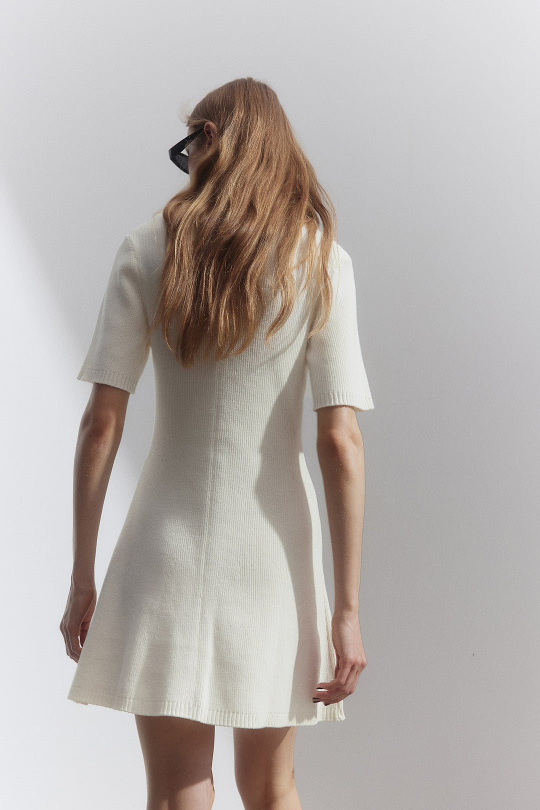 JADE™ – MIDI DRESS IN RIBBED KNIT