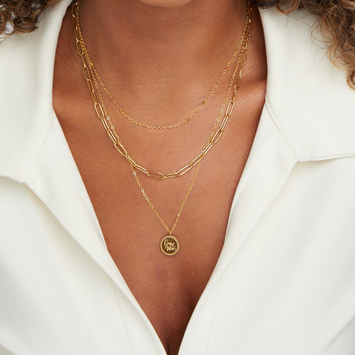 JANIE™ – COIN LAYERED NECKLACE