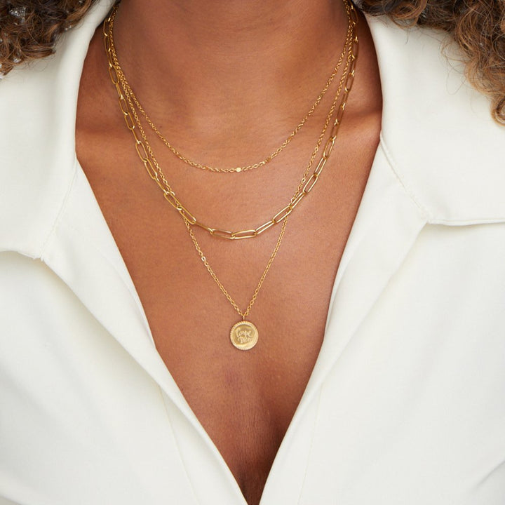 JANIE™ – COIN LAYERED NECKLACE