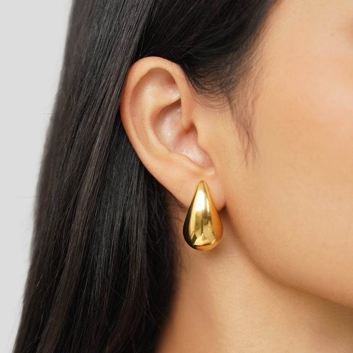 AME™ – GOLD TEARDROP EARRINGS
