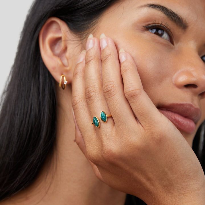 LUXE™ – GREEN WRAP RING
