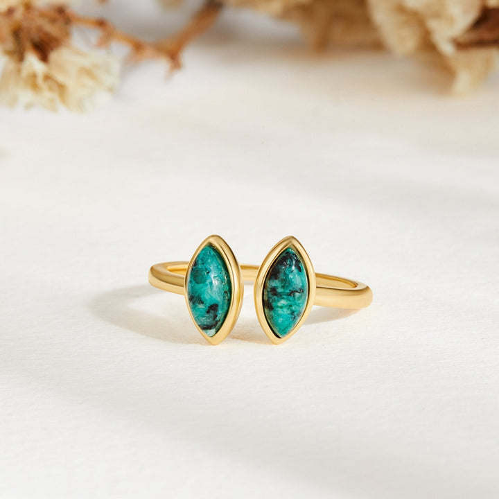 LUXE™ – GREEN WRAP RING