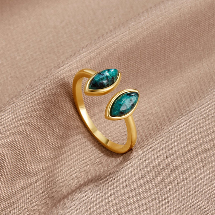 LUXE™ – GREEN WRAP RING