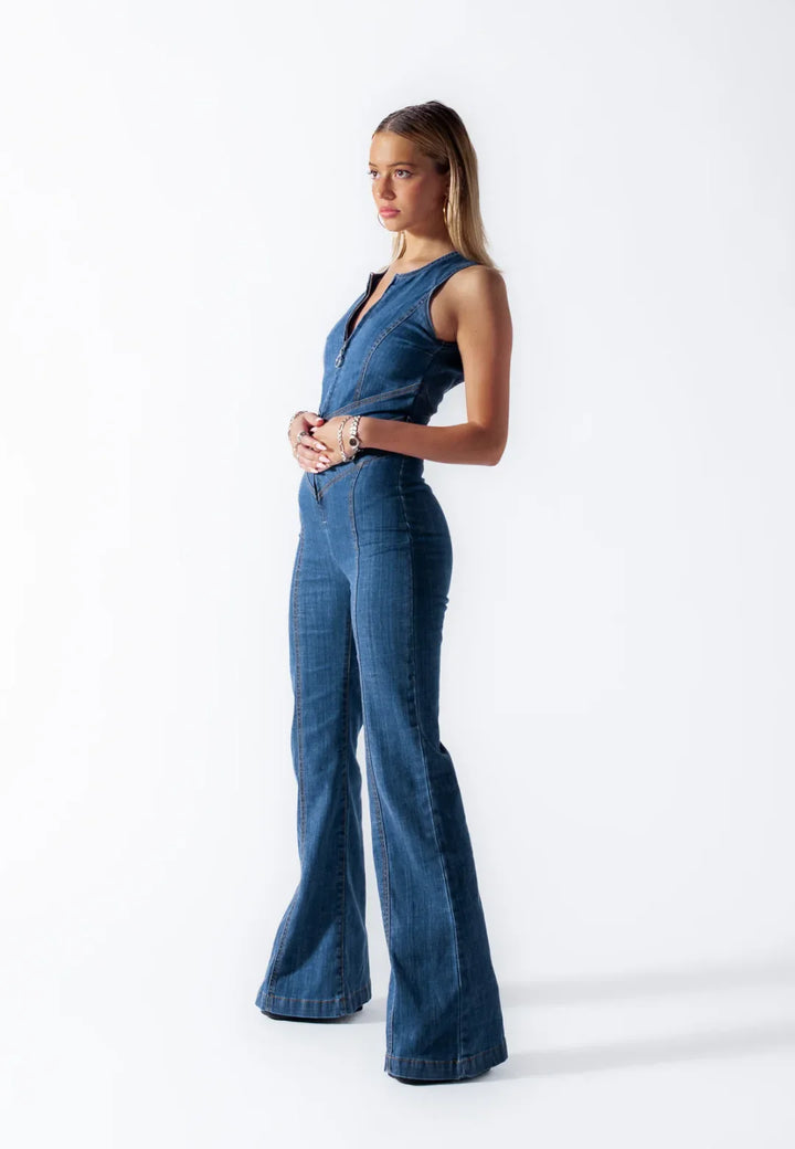 CUPIDO HEART™ – DENIM JUMPSUIT