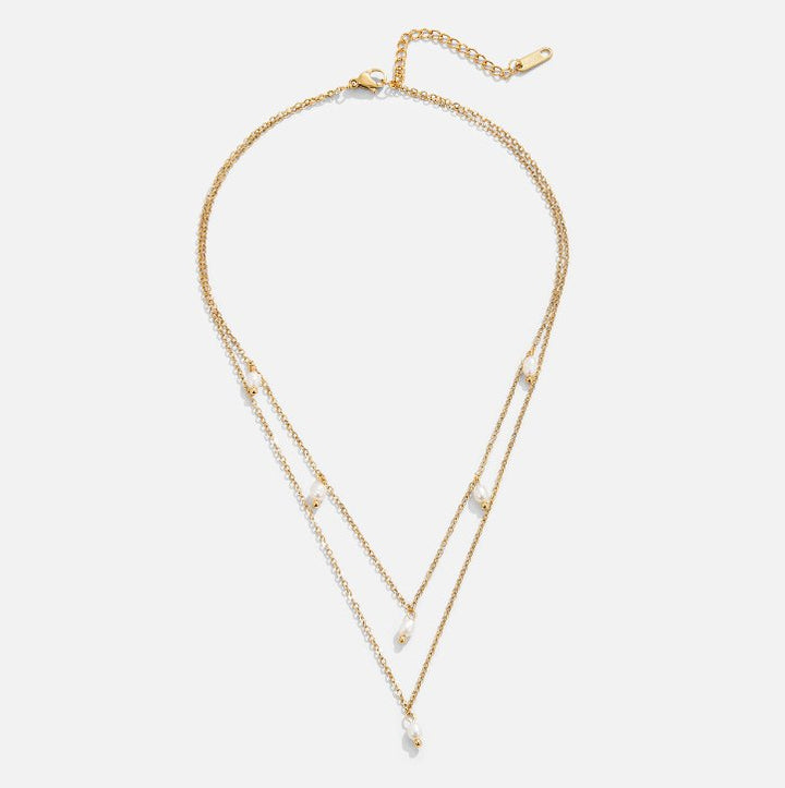 KAY™ – PEARL DROP LAYERED NECKLACE