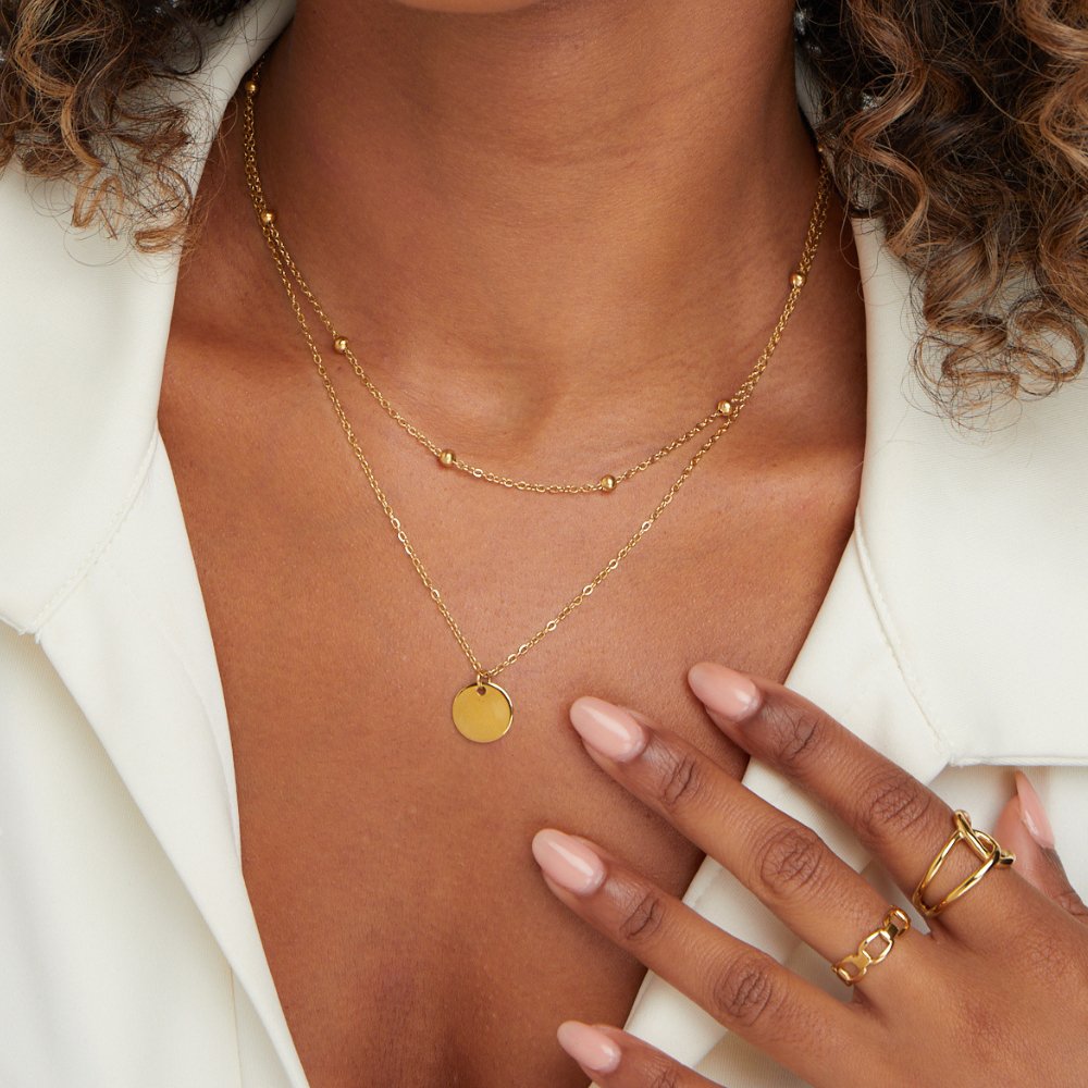 LAYERED™ – DISC NECKLACE