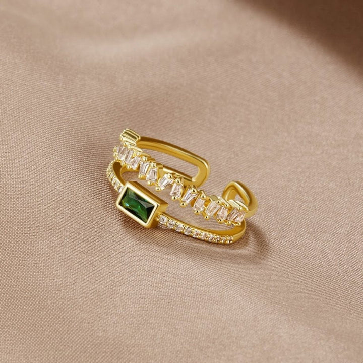 BLISS™ – LAYERED CRYSTAL RING