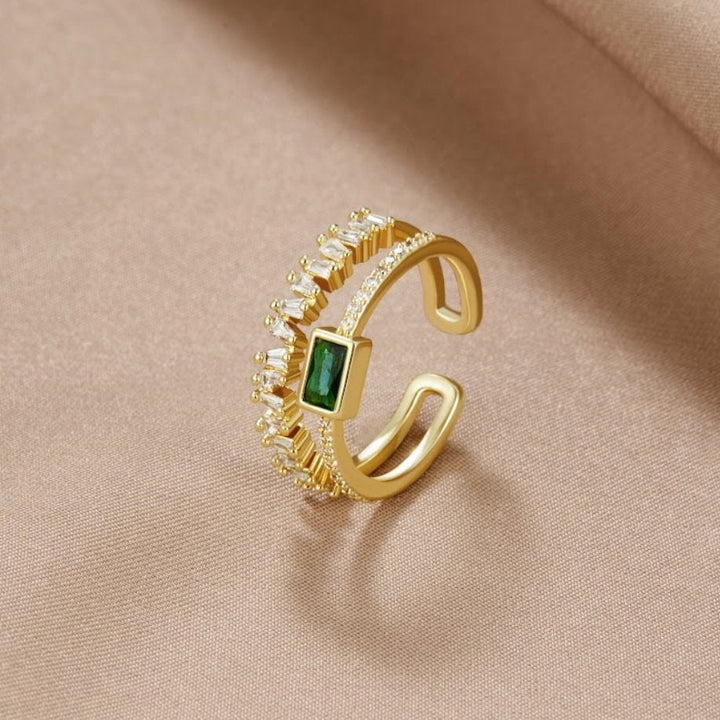 BLISS™ – LAYERED CRYSTAL RING