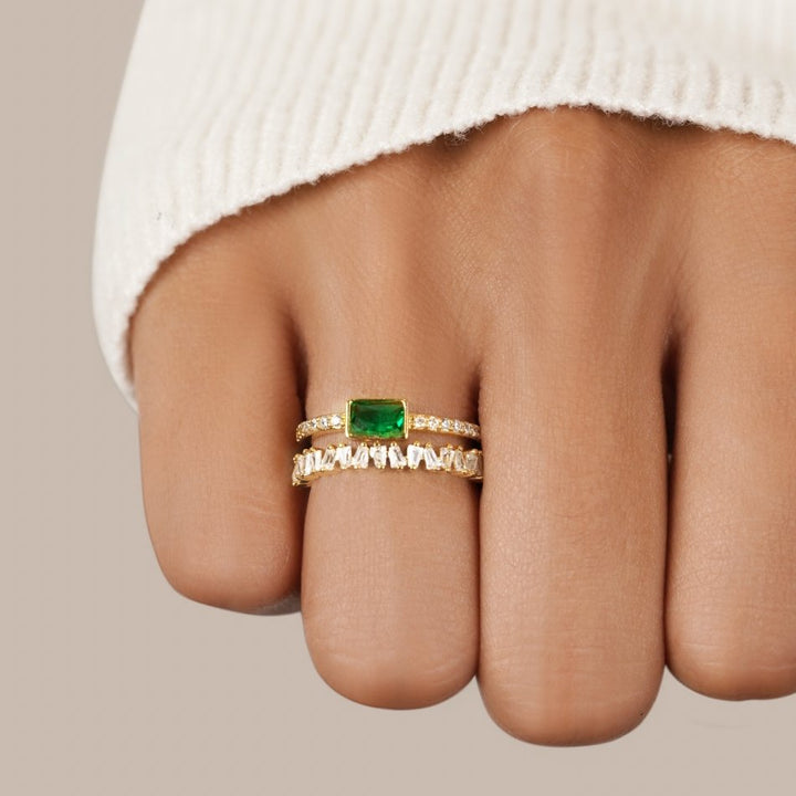BLISS™ – LAYERED CRYSTAL RING