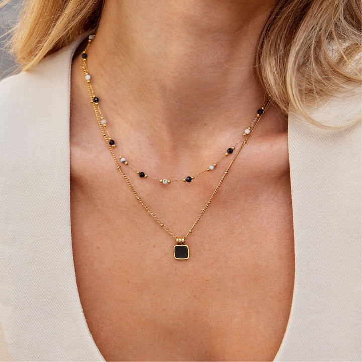 LUNA™ – MIDNIGHT STONE NECKLACE