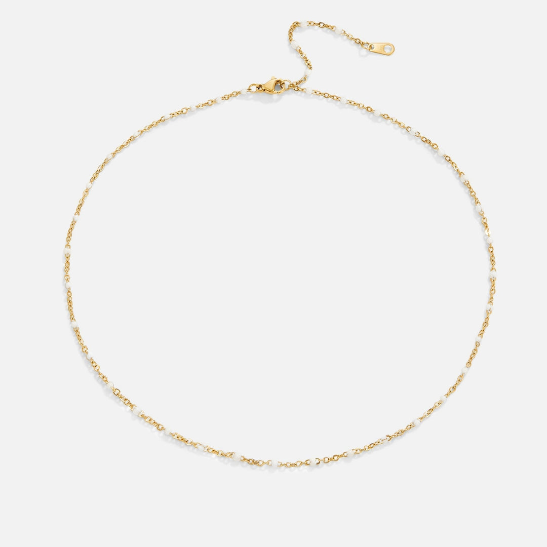 CLEAN™ – WHITE BEAD NECKLACE
