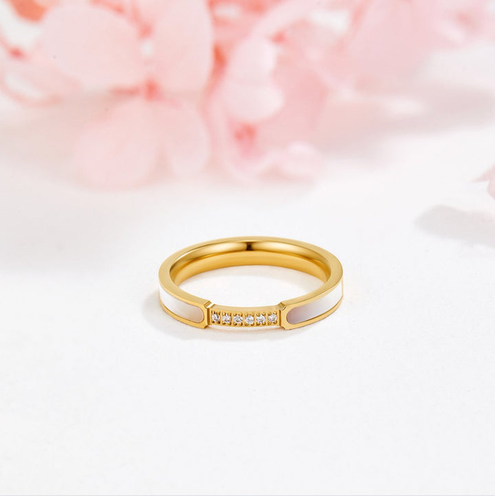 UNITY™ – PEARL & CRYSTAL RING