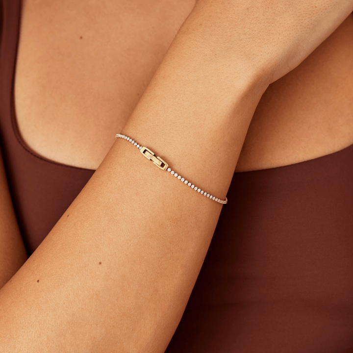 NIYAH™ – CRYSTAL GOLD BRACELET