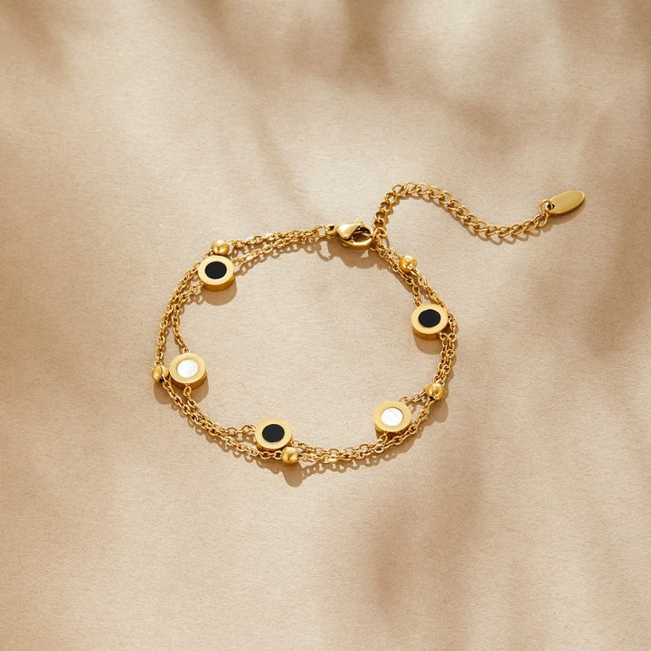 ONYX™ – WHITE STONE BRACELET