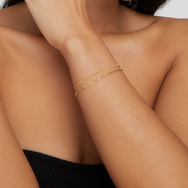 PIA™ – GOLD LAYERED BRACELET