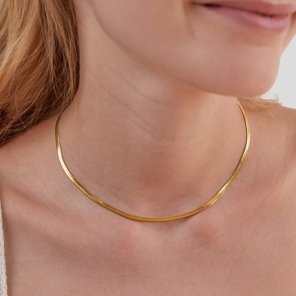 SNAKE CHAIN™ – GOLD NECKLACE