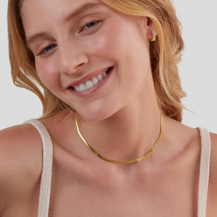 SNAKE CHAIN™ – GOLD NECKLACE