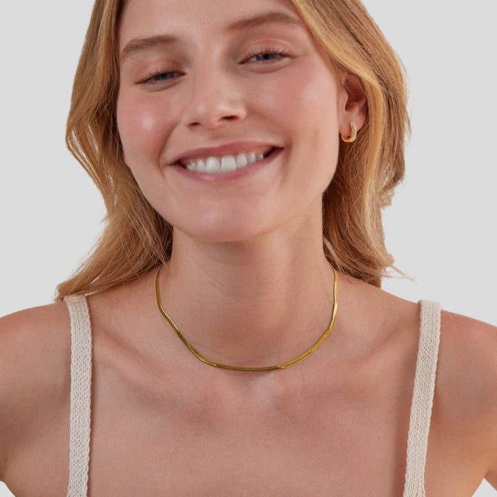 SNAKE CHAIN™ – GOLD NECKLACE