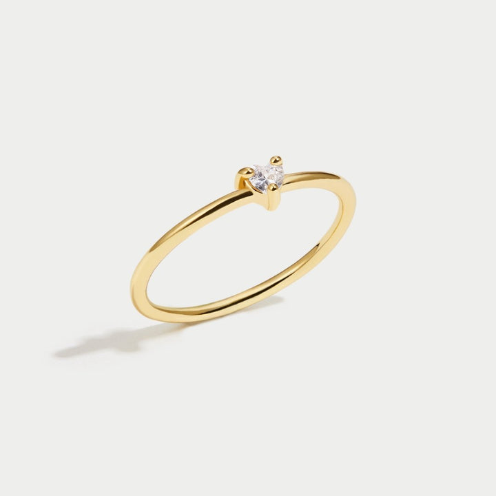LOVE™ – CRYSTAL HEART RING