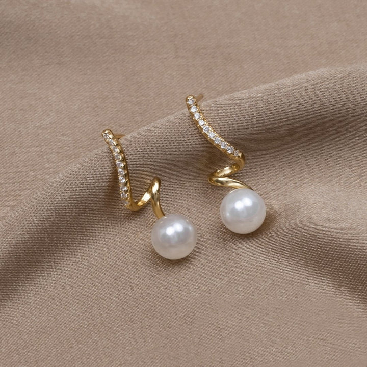 TAM™ – PEARL WAVE EARRINGS