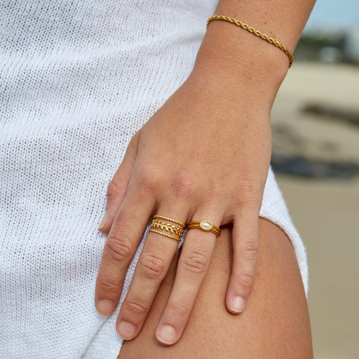 TWISTED CHIC™ – GOLD BRACELET